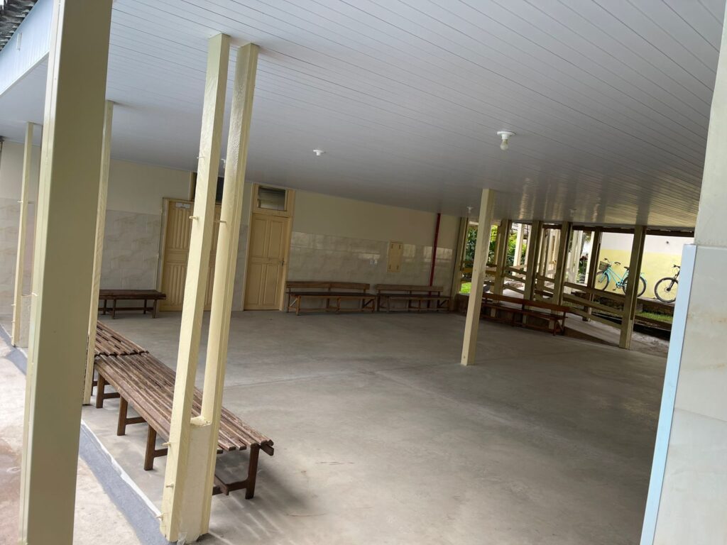 Forro da área de convivênica PDDE 2023